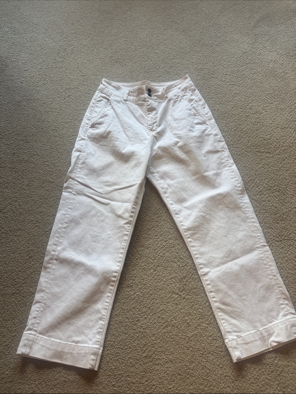 bohme White Straight-Leg Women's Jeans